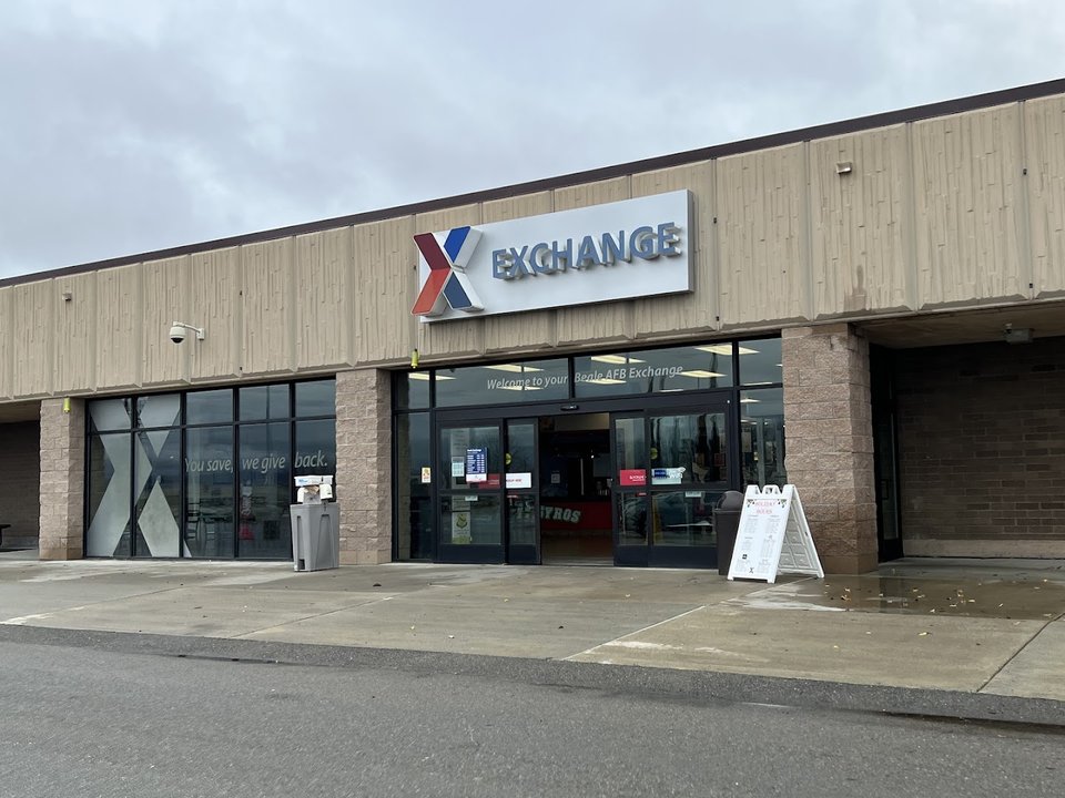 Storefront at Beale Main Exchange.